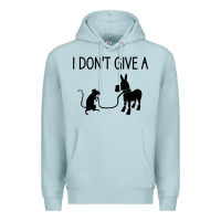 Blue Mist i don't give a rats ass, funny, jokes, sarcastic sayings t shirt Premium Hoodie - linhVisuals