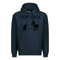 Navy i don't give a rats ass, funny, jokes, sarcastic sayings t shirt Premium Hoodie - linhVisuals