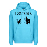 Ocean Blue i don't give a rats ass, funny, jokes, sarcastic sayings t shirt Premium Hoodie - linhVisuals