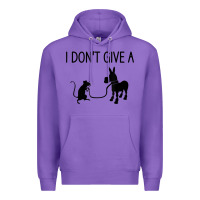 Purple i don't give a rats ass, funny, jokes, sarcastic sayings t shirt Premium Hoodie - linhVisuals
