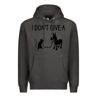 Smoke i don't give a rats ass, funny, jokes, sarcastic sayings t shirt Premium Hoodie - linhVisuals