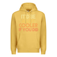 Antique Gold it'd be a lot cooler if you did premium t shirt Premium Hoodie - linhVisuals
