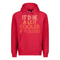 Cardinal it'd be a lot cooler if you did premium t shirt Premium Hoodie - linhVisuals