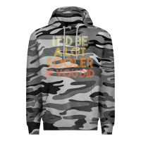 Slate Camo it'd be a lot cooler if you did premium t shirt Premium Hoodie - linhVisuals