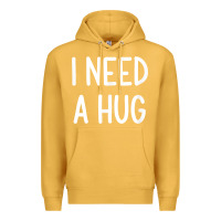 Mustard i need a hug, funny, joke, sarcastic, family t shirt Premium Hoodie - linhVisuals