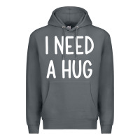 Rock i need a hug, funny, joke, sarcastic, family t shirt Premium Hoodie - linhVisuals