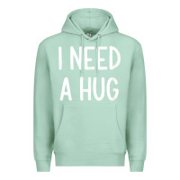 Seafoam i need a hug, funny, joke, sarcastic, family t shirt Premium Hoodie - linhVisuals