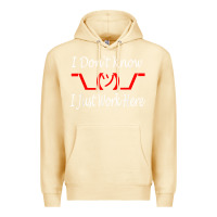 Pina Colada i don't know i just work here     t shirt Premium Hoodie - linhVisuals