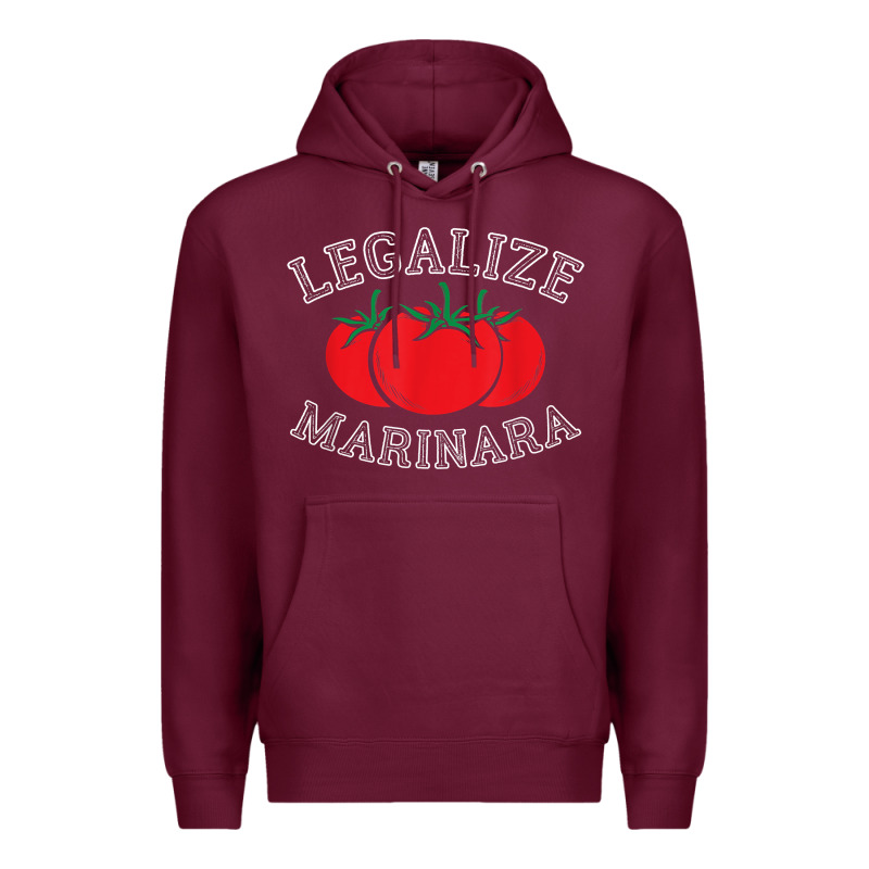 Legalize Marinara Food Gift Tshirt Premium Hoodie by linhVisuals | Teevron