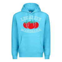 Ocean Blue legalize marinara food gift tshirt Premium Hoodie - linhVisuals