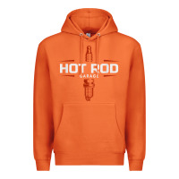 Carrot hot rod garage custom retro classic car spark plug t shirt Premium Hoodie - linhVisuals