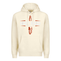 Sandshell hot rod garage custom retro classic car spark plug t shirt Premium Hoodie - linhVisuals