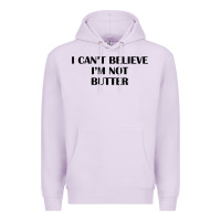 Lilac i cant believe im not butter t shirt Premium Hoodie - linhVisuals