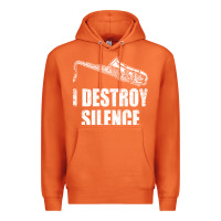 Carrot Saxophone I Destroy Silence Saxophonist | For Musicians Premium Hoodie - linhVisuals