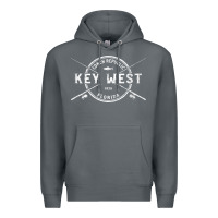 Rock key west fl vintage crossed fishing rods t shirt Premium Hoodie - linhVisuals