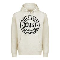 Oatmeal Heather jcombs outer banks, obx, nc t shirt Premium Hoodie - linhVisuals