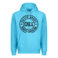 Ocean Blue jcombs outer banks, obx, nc t shirt Premium Hoodie - linhVisuals
