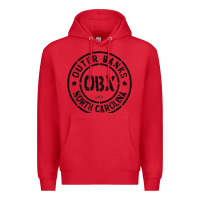 Red jcombs outer banks, obx, nc t shirt Premium Hoodie - linhVisuals