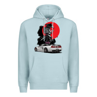 Blue Mist jdm nsx car tuning japan samurai drift import pullover hoodie Premium Hoodie - linhVisuals