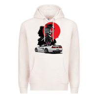 Pale Pink jdm nsx car tuning japan samurai drift import pullover hoodie Premium Hoodie - linhVisuals
