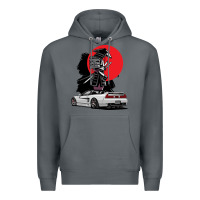 Rock jdm nsx car tuning japan samurai drift import pullover hoodie Premium Hoodie - linhVisuals