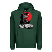 Sports Green jdm nsx car tuning japan samurai drift import pullover hoodie Premium Hoodie - linhVisuals