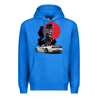 True Royal jdm nsx car tuning japan samurai drift import pullover hoodie Premium Hoodie - linhVisuals