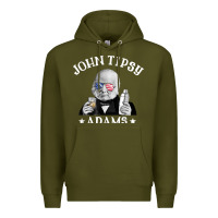 Army Green john tipsy adams president john quincy adams 4th of july t shirt Premium Hoodie - linhVisuals