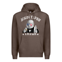 Coffee john tipsy adams president john quincy adams 4th of july t shirt Premium Hoodie - linhVisuals