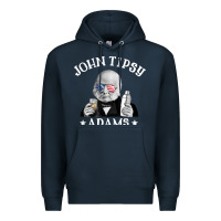 Navy john tipsy adams president john quincy adams 4th of july t shirt Premium Hoodie - linhVisuals