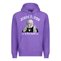 Purple john tipsy adams president john quincy adams 4th of july t shirt Premium Hoodie - linhVisuals