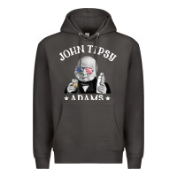 Smoke john tipsy adams president john quincy adams 4th of july t shirt Premium Hoodie - linhVisuals