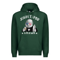 John Tipsy Adams President John Quincy Adams 4th Of July T Shirt Premium Hoodie | Teevron