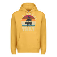 Mustard id smoke that funny smoked pork meat lover bbq gift barbecue t shirt Premium Hoodie - linhVisuals