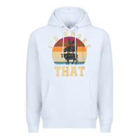 White id smoke that funny smoked pork meat lover bbq gift barbecue t shirt Premium Hoodie - linhVisuals