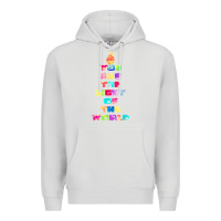 Dove Grey light of the world godspell inspired musical theater t shirt Premium Hoodie - linhVisuals