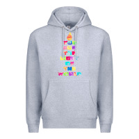 Heather Grey light of the world godspell inspired musical theater t shirt Premium Hoodie - linhVisuals