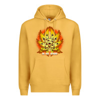 Mustard biblically accurate angel meme ophanim be not afraid t shirt Premium Hoodie - linhVisuals