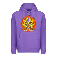 Purple biblically accurate angel meme ophanim be not afraid t shirt Premium Hoodie - linhVisuals