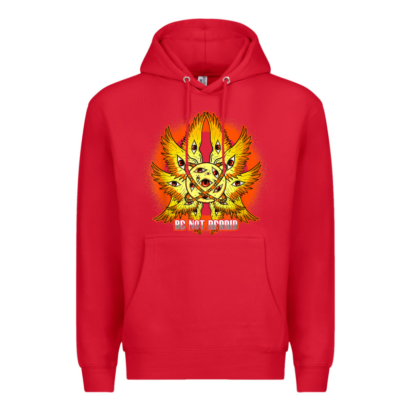 Biblically Accurate Angel Meme Ophanim Be Not Afraid T Shirt Premium Hoodie by linhVisuals | Teevron