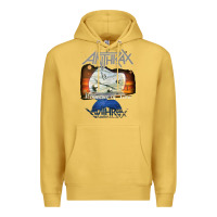 Antique Gold anthrax – persistence of time 30th anniversary tank top Premium Hoodie - linhVisuals