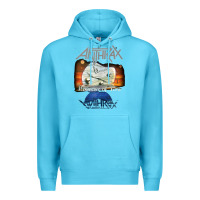 Ocean Blue anthrax – persistence of time 30th anniversary tank top Premium Hoodie - linhVisuals