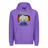 Purple anthrax – persistence of time 30th anniversary tank top Premium Hoodie - linhVisuals