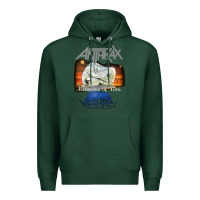 Sports Green anthrax – persistence of time 30th anniversary tank top Premium Hoodie - linhVisuals