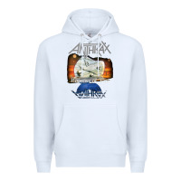 White anthrax – persistence of time 30th anniversary tank top Premium Hoodie - linhVisuals