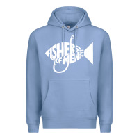 Colony Blue matching church christian group bible verse fishers of men pullover ho Premium Hoodie - linhVisuals