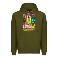 Army Green The Fresh Prince of Bel-Air Premium Hoodie - linhVisuals