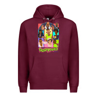 Burgundy The Fresh Prince of Bel-Air Premium Hoodie - linhVisuals