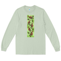 Matcha dinosaur parasaurolophus pen wrap Long Sleeve Tee - Artiststas