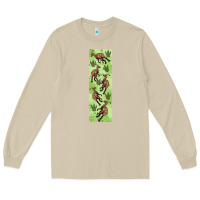 Mushroom dinosaur parasaurolophus pen wrap Long Sleeve Tee - Artiststas